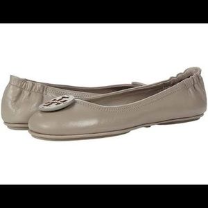 Tory Burch Minnie Flats Gently Used size 13 RARE